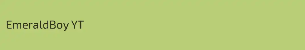 EmeraldBoy YT